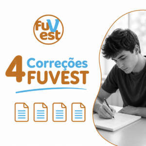 Pacote com 4 Correções de Redação FUVEST